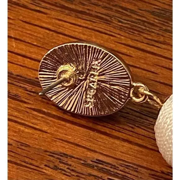 Women's Sugarfix by BaubleBar White Tassel Earrings- NWT- Nickel Free - Picture 6 of 7